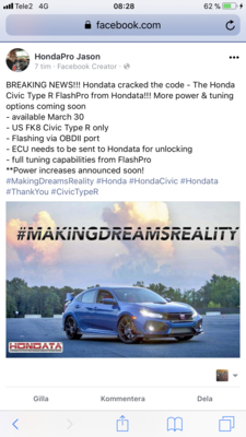 Spellevinkens inlägg från facebook: